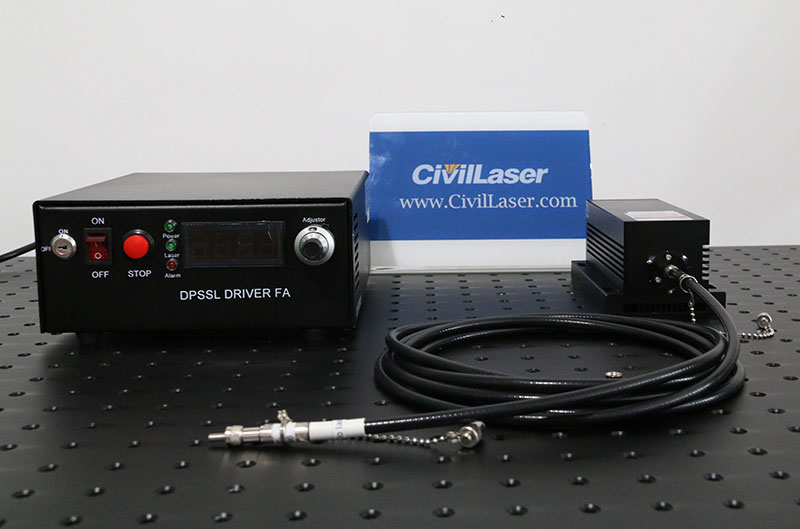 Coupling 790nm 5w into optical fiber high power fiber coupled laser light